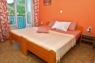 Апартаменты Apartments Okuka Тиват Апартаменты-студио с балконом и видом на море-4