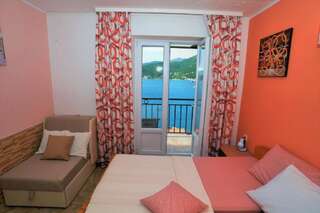 Апартаменты Apartments Okuka Тиват Апартаменты-студио с балконом и видом на море-8